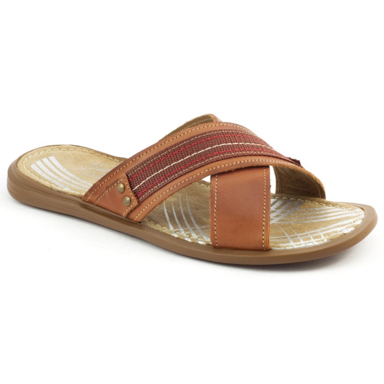 Papuci bărbați 330 maro