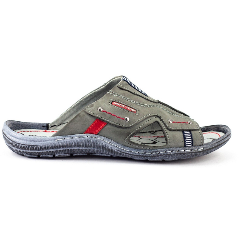 Papuci gri pentru bărbați 334GT