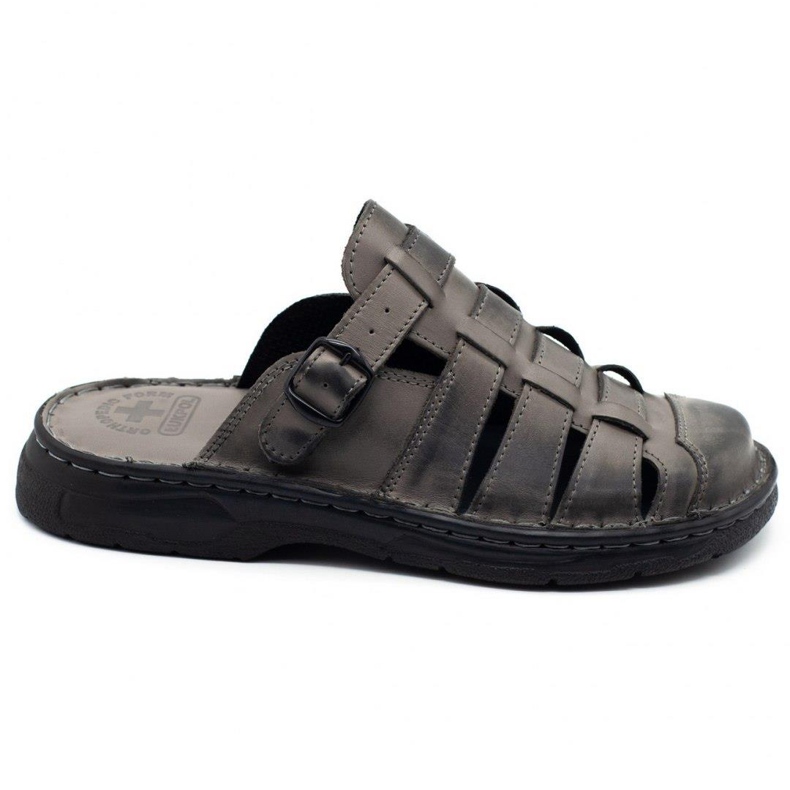 ŁUKPOL Papuci bărbați 860 gri