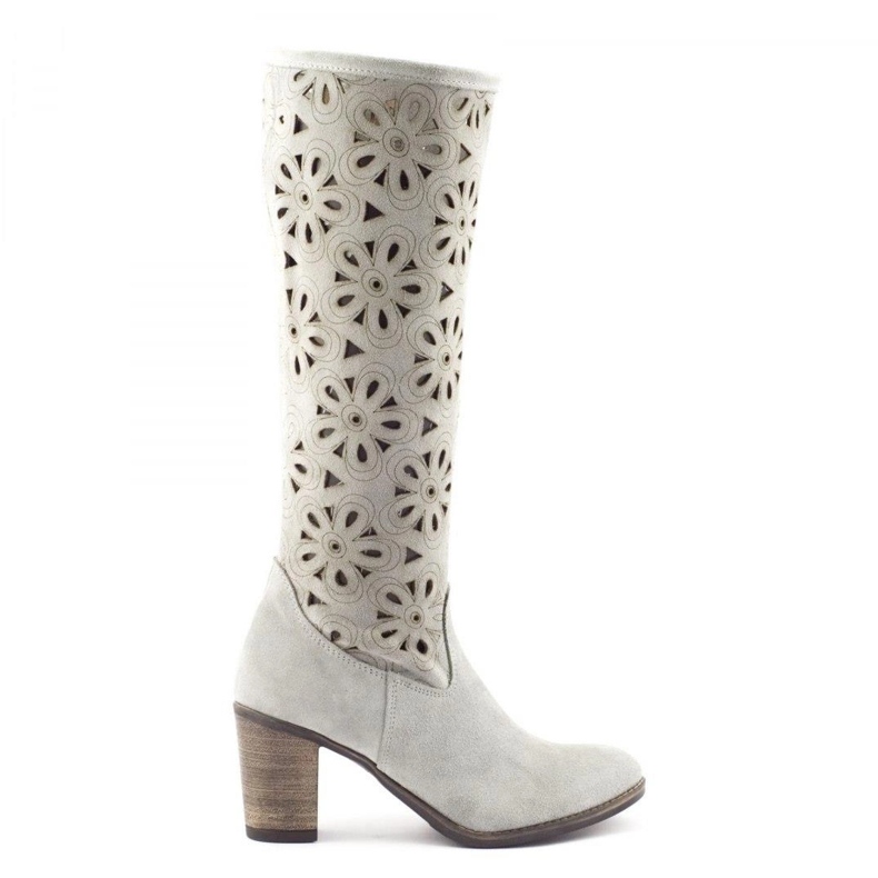 Olivier Cizme deschise pe călcâiul gri