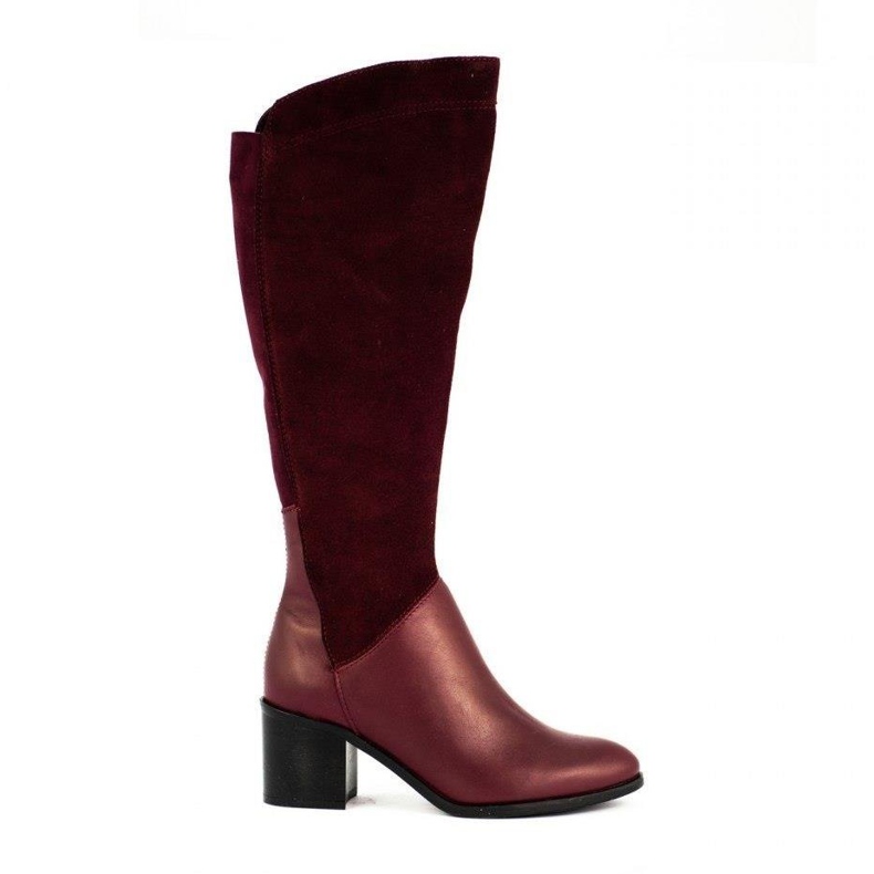 Dolce Pietro Cizme de iarnă pentru femei 2051 burgundy roșu multicolor Dolce Pietro Cizme de iarnă pentru femei 2051 burgundy roșu multicolor