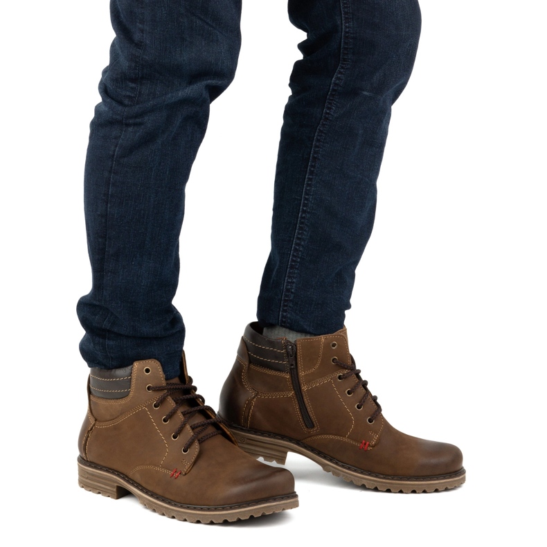 ABIS Încălțăminte caldă pentru bărbați 197 maro