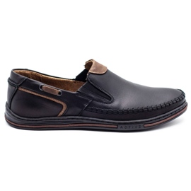 Polbut Încălțăminte bărbați mocasini 09 negru Polbut Încălțăminte bărbați mocasini 09 negru