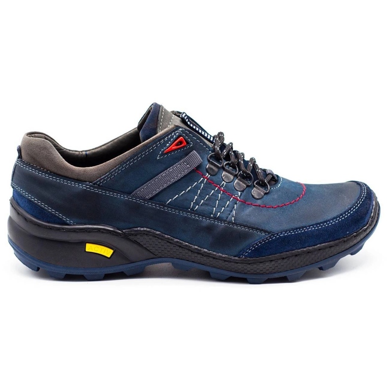 Olivier Pantofi de trekking pentru bărbați 274GT bleumarin albastru