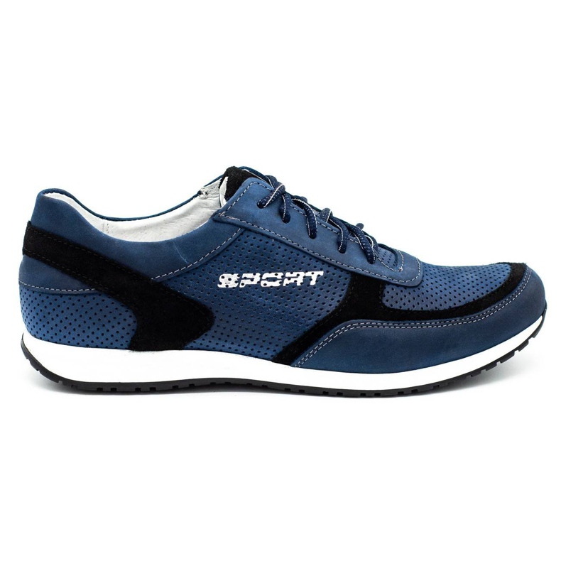 Polbut Pantofi sport bărbați C47P bleumarin albastru marin
