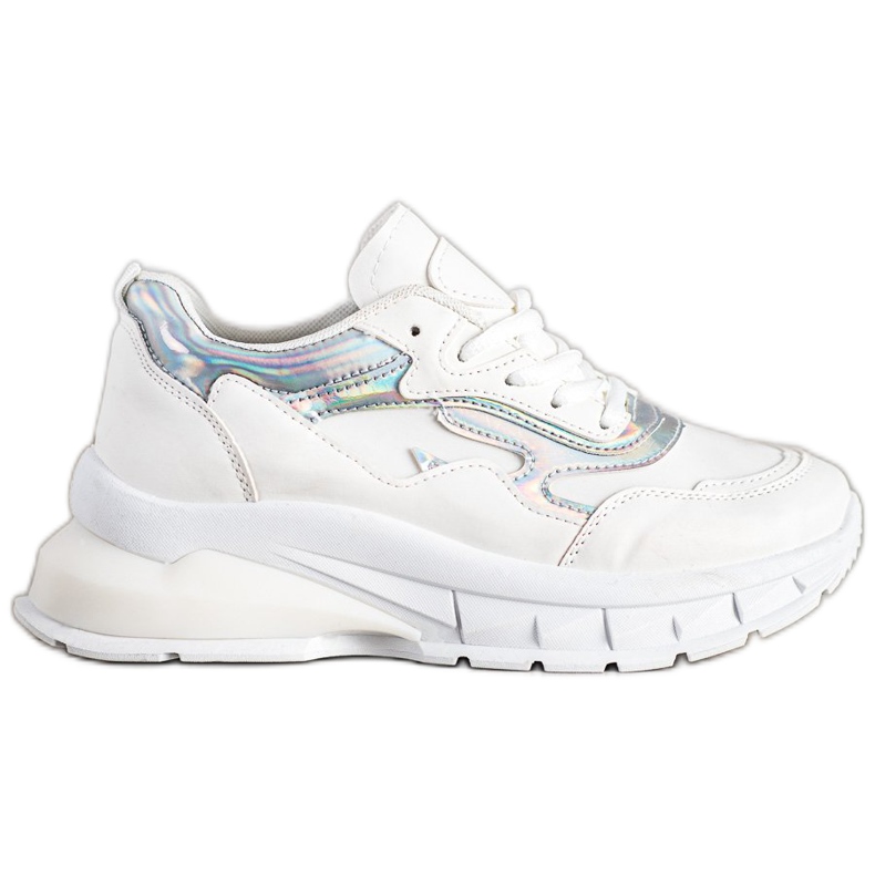 Sweet Shoes Adidași albi cu stil