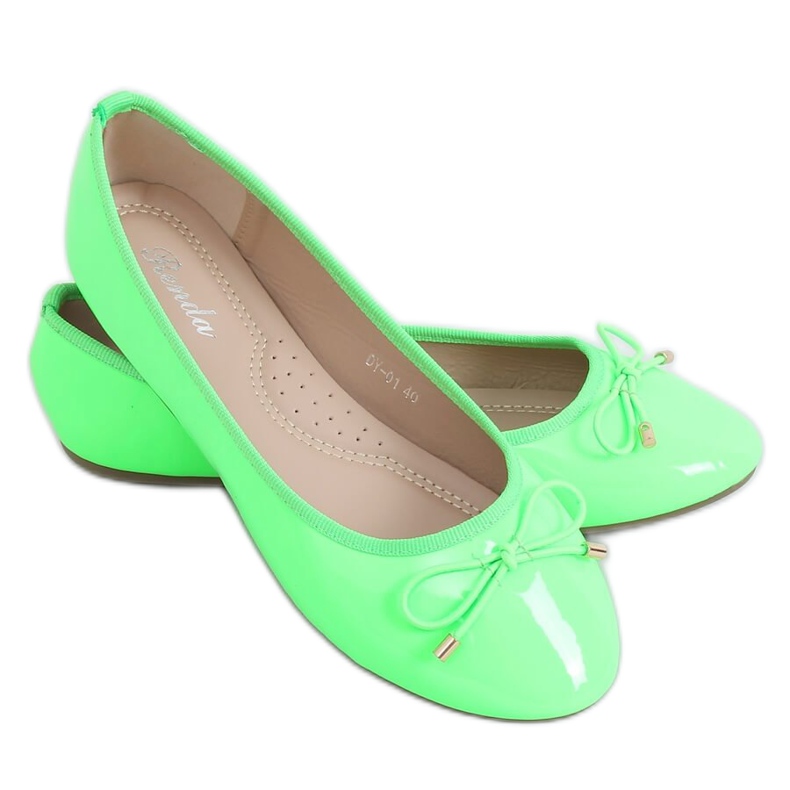Balerini verde neon DY-01 Verde Balerini verde neon DY-01 Verde