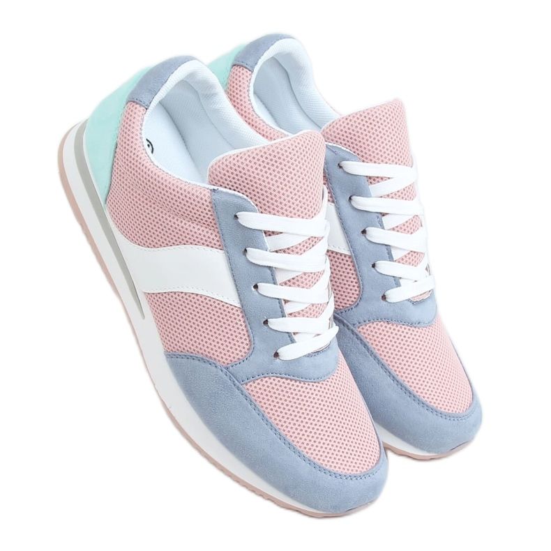 Pantofi sport multicolori SC26 Blue roz Pantofi sport multicolori SC26 Blue roz