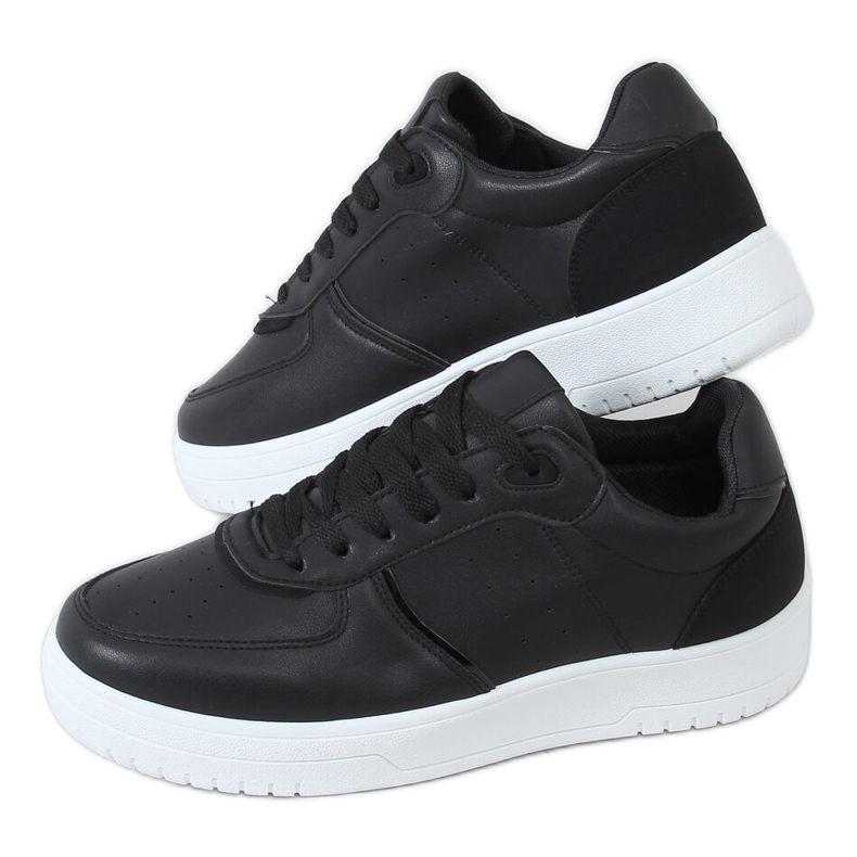 Negru BL218P Pantofi sport negri pentru femei