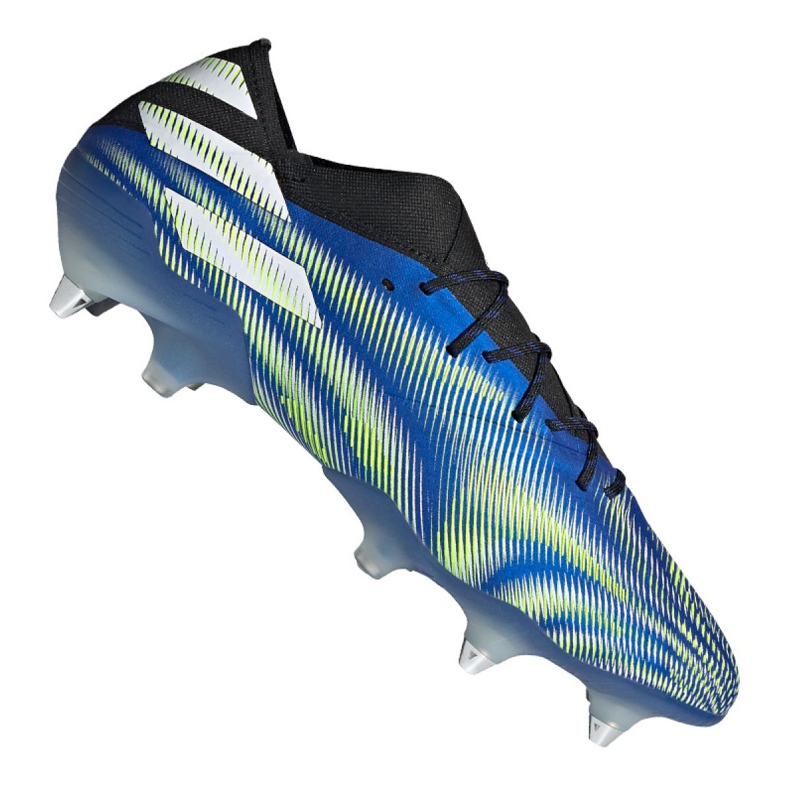 Ghete de fotbal Adidas Nemeziz.1 Sg M FW7421 multicolor albastru