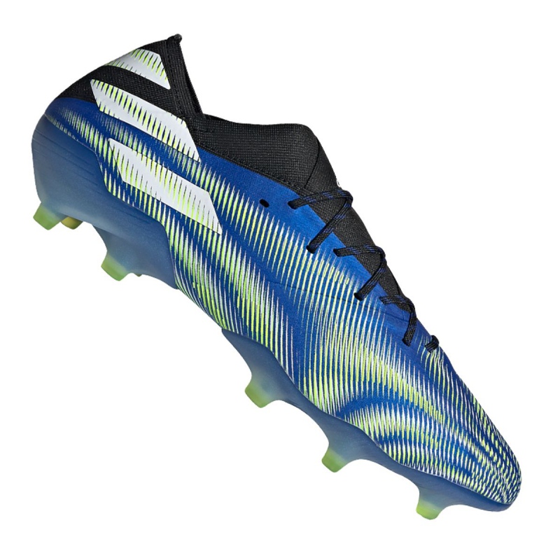 Ghete de fotbal Adidas Nemeziz.1 Fg M FW7423 multicolor albastru
