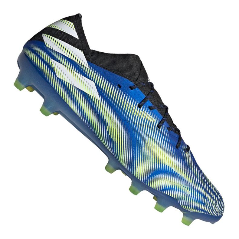 Ghete de fotbal Adidas Nemeziz.1 Ag M FW7325 multicolor albastru