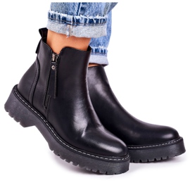 J.STAR But Cizme calde pentru femei pe talpă de cauciuc Black Moon Walk negru J.STAR But Cizme calde pentru femei pe talpă de cauciuc Black Moon Walk negru