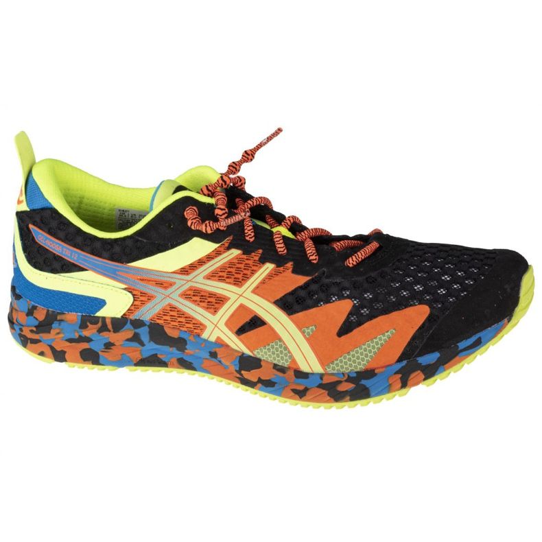 Pantofi Asics Gel-Noosa Tri 12 M 1011B277-005 negru albastru portocale galben Pantofi Asics Gel-Noosa Tri 12 M 1011B277-005 negru albastru portocale galben