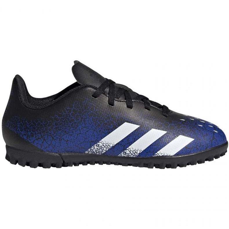 Ghete de fotbal Adidas Predator Freak .4 Tf Jr FY0635 multicolor negru Ghete de fotbal Adidas Predator Freak .4 Tf Jr FY0635 multicolor negru