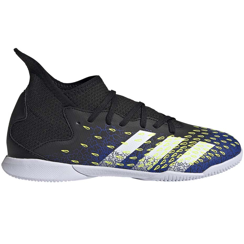 Adidas Predator Freak.3 În ghete de fotbal Junior, negru și bleumarin FY0614