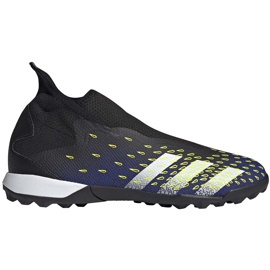 Ghete de fotbal adidas Predator Freak.3 Ll Tf negru și bleumarin FY0619