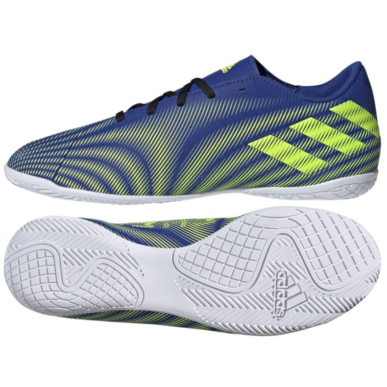 Ghete de fotbal Adidas Nemeziz.4 In M FW7348 multicolor albastru
