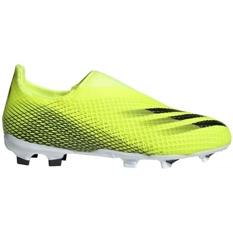 Ghete de fotbal Adidas X Ghosted.3 Ll Fg Jr FW6978 multicolor galben