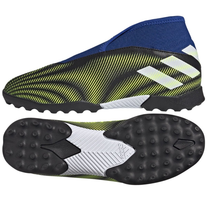 Ghete de fotbal Adidas Nemeziz.3 Ll Tf Jr FY0820 multicolor negru Ghete de fotbal Adidas Nemeziz.3 Ll Tf Jr FY0820 multicolor negru