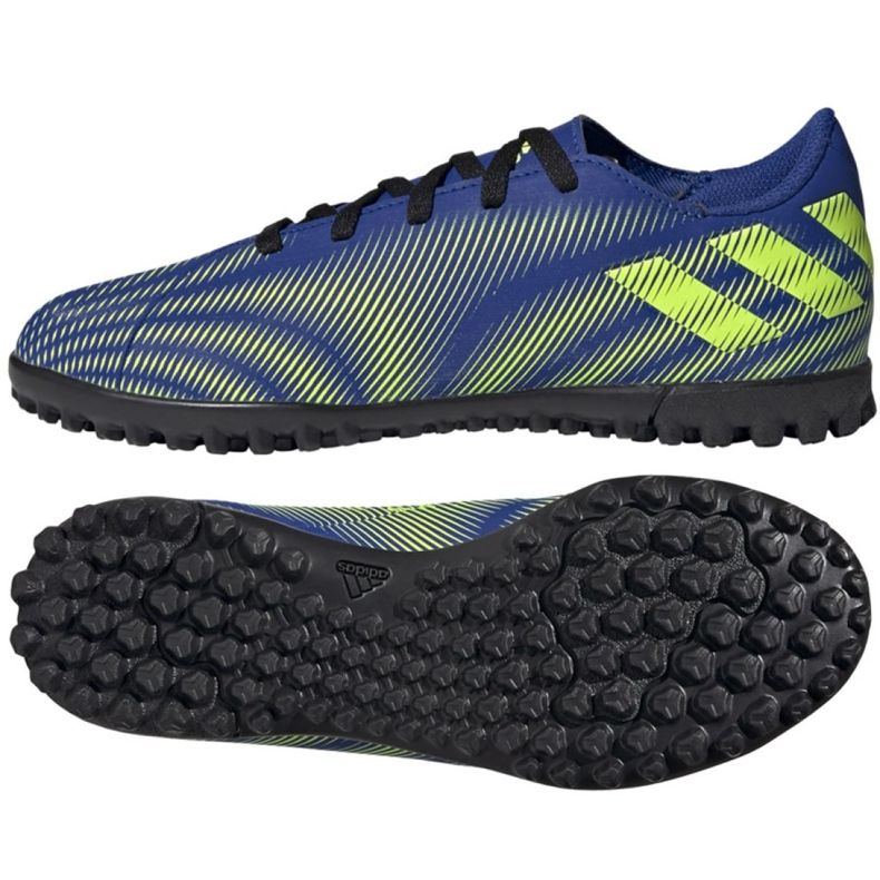 Ghete de fotbal Adidas Nemeziz.4 Tf Jr FY0824 multicolor albastru Ghete de fotbal Adidas Nemeziz.4 Tf Jr FY0824 multicolor albastru