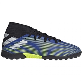 Ghete de fotbal Adidas Nemeziz 3 Tf Jr FY0821 negru negru Ghete de fotbal Adidas Nemeziz 3 Tf Jr FY0821 negru negru