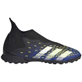 Ghete de fotbal Adidas Predator Freak .3 Ll Tf Jr FY0997 negru, regal negru