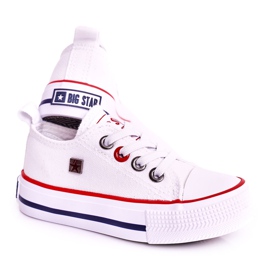 Adidași mici clasici pentru copii Big Star HH374089 Alb Adidași mici clasici pentru copii Big Star HH374089 Alb