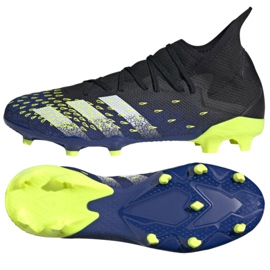 Ghete de fotbal Adidas Predator Freak.3 Fg M FY0610 alb, negru, regal negru Ghete de fotbal Adidas Predator Freak.3 Fg M FY0610 alb, negru, regal negru