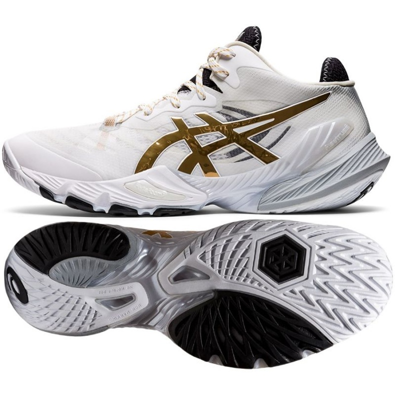 Pantofi de volei Asics Metarise M 1051A058-100 multicolor alb