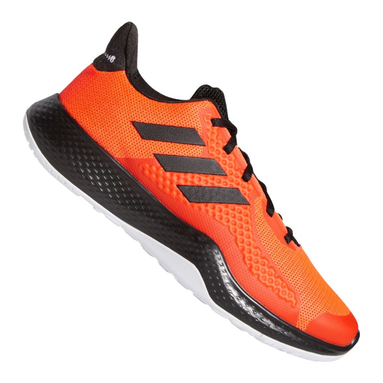 Pantofi Adidas FitBounce Trainer M EE4600 negru portocale