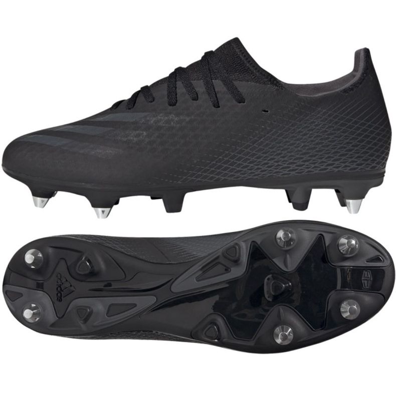Ghete de fotbal Adidas X Ghosted.3 Sg M FZ3727 multicolor negru