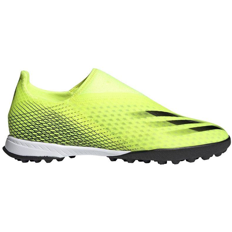 Pantofi de fotbal Adidas X Ghosted.3 Ll Tf galben-negru FW6971