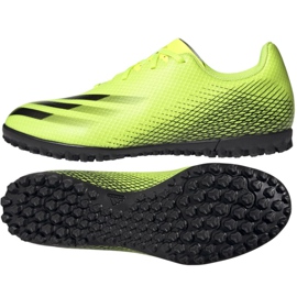 Ghete de fotbal Adidas X Ghosted.4 Tf M FW6917 multicolor galben