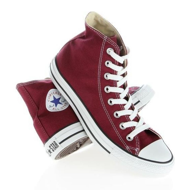 Converse Chuck Taylor Hi M9613 alb roșu