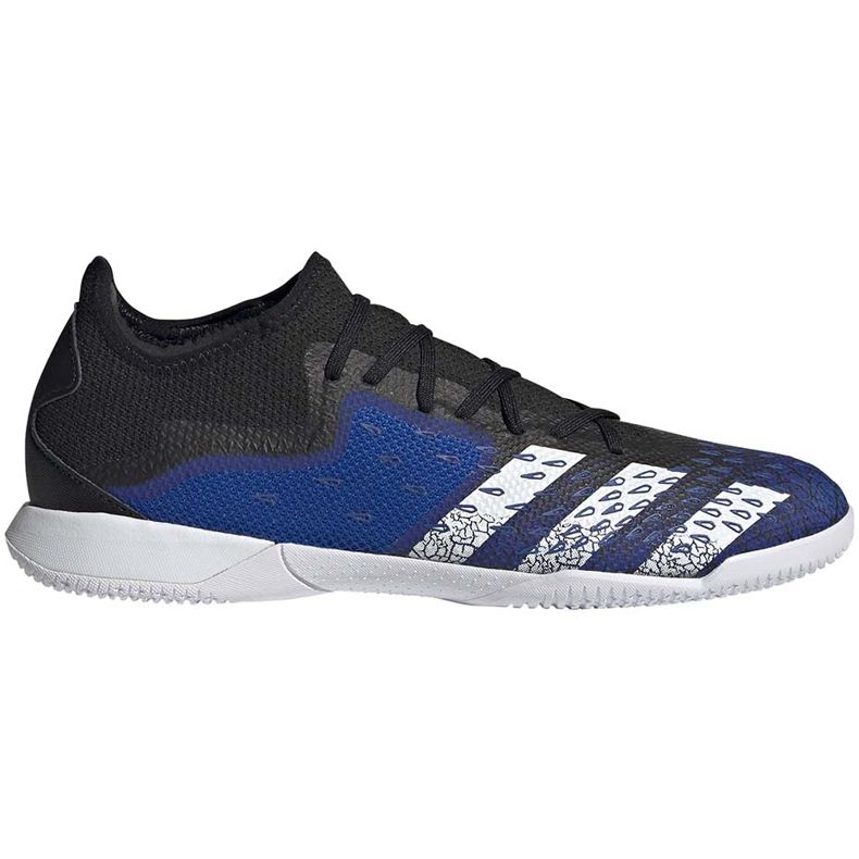 Ghete de fotbal adidas Predator Freak.3 L În bleumarin-negru FY0984 negru, albastru albastru