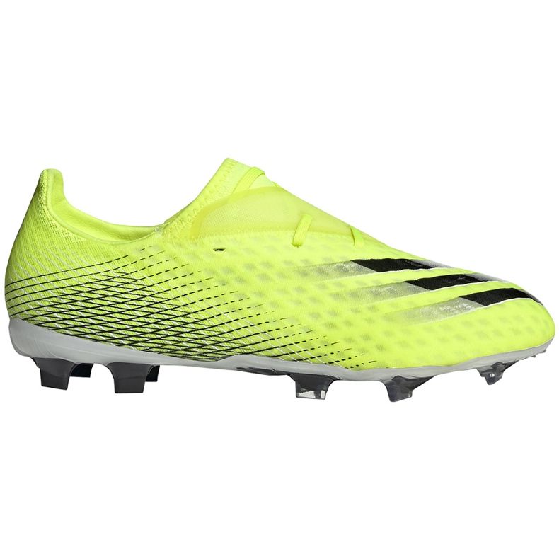 Cizme de fotbal Adidas X Ghosted.2 Fg galben-negru FW6958 galben, negru