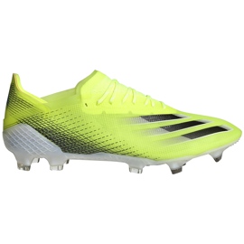 Cizme de fotbal Adidas X Ghosted.1 Fg galben-negru FW6898 galben, negru
