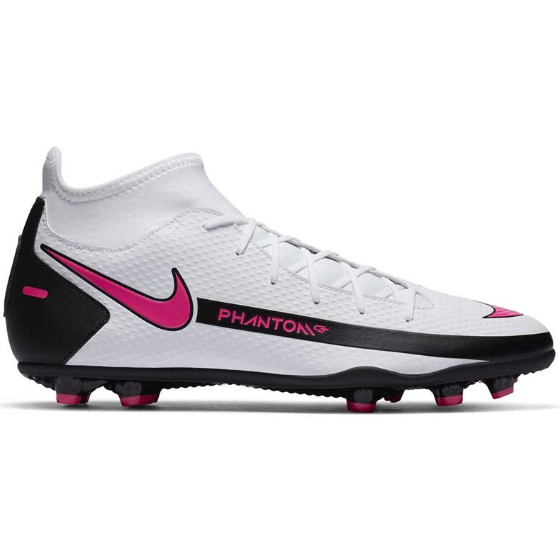 Pantofi de fotbal Nike Phantom Gt Club Df FG / MG CW6672 160 alb