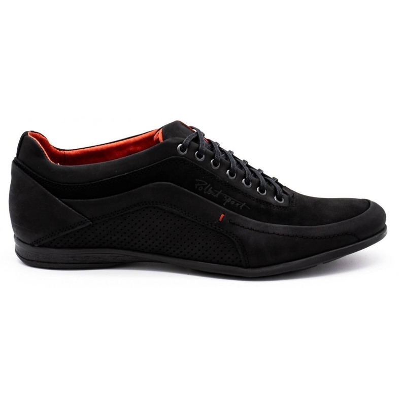 Polbut Pantofi casual bărbați 2101P negru