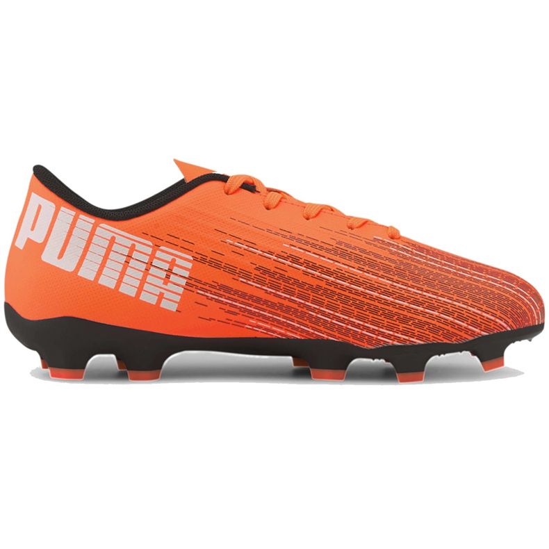 Ghete de fotbal Puma Ultra 4.1 Fg Ag Junior 106100 01 portocale portocale