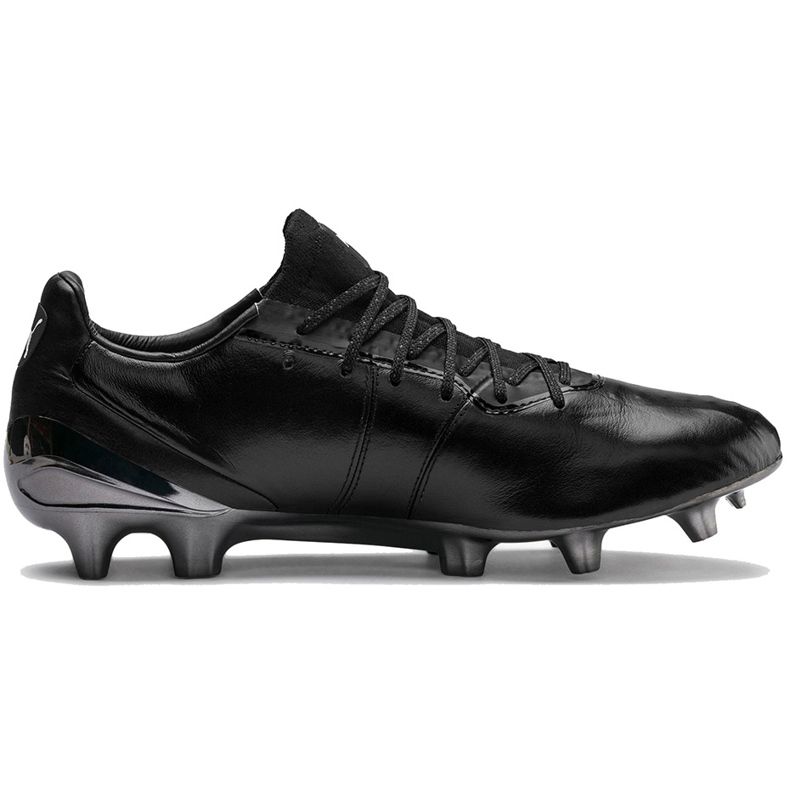 Ghete de fotbal Puma King Platinum Fg Ag negru 105606 01