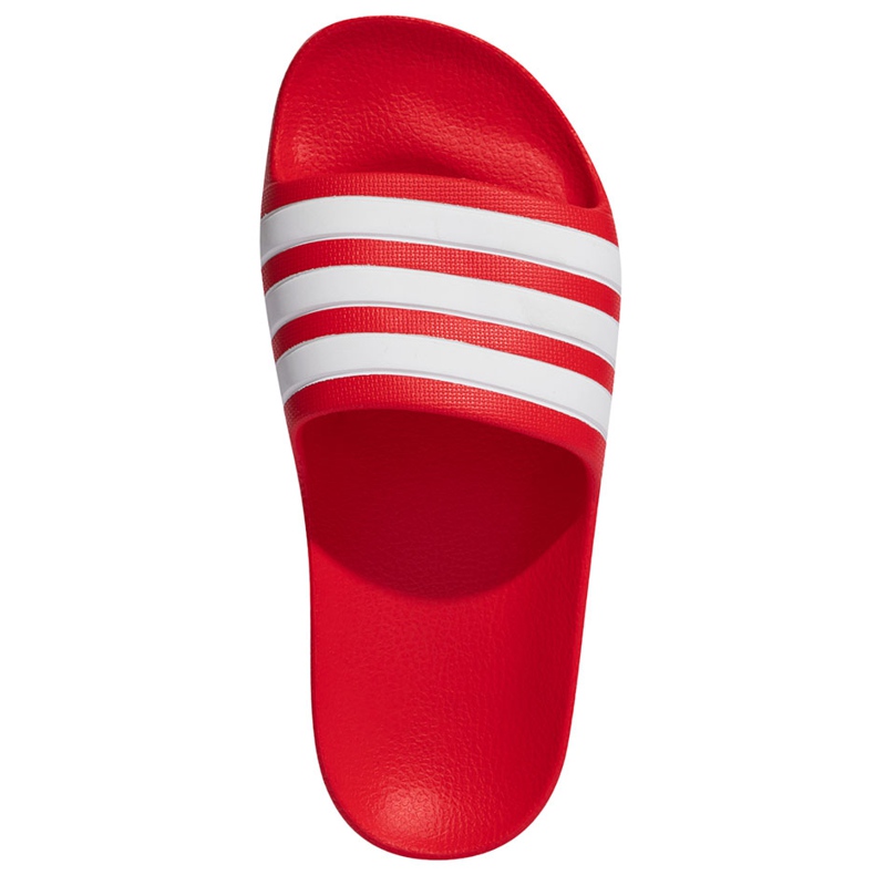 Papuci roșii Adidas Adilette Aqua pentru copii FY8066 roșu