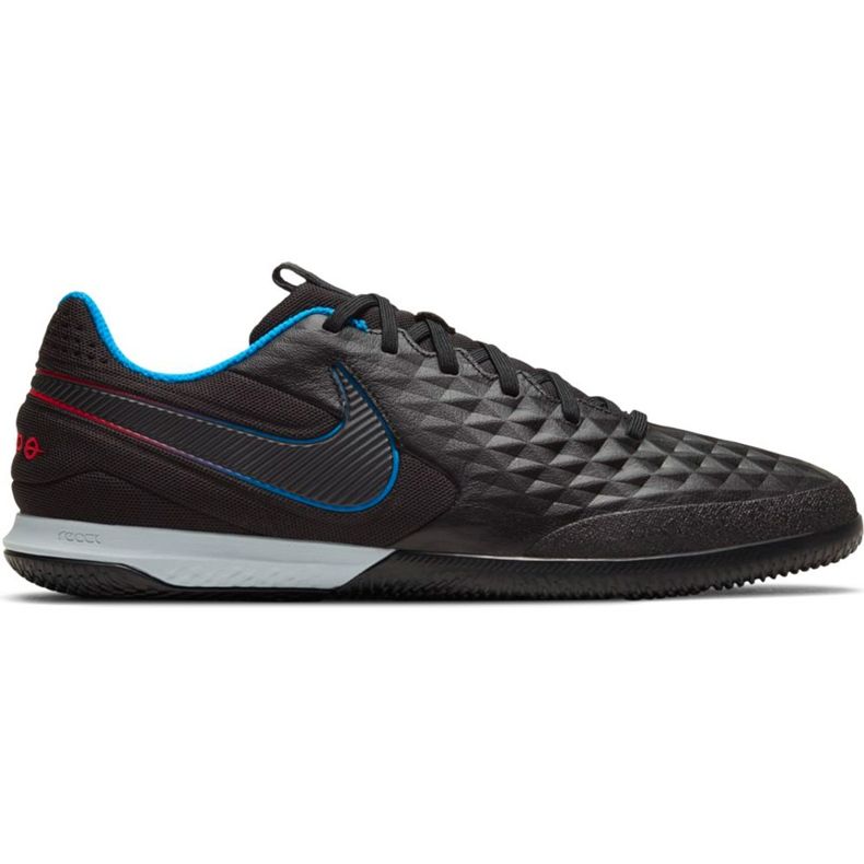 Pantofi de fotbal Nike React Tiempo Legend 8 Pro Ic negru AT6134 090
