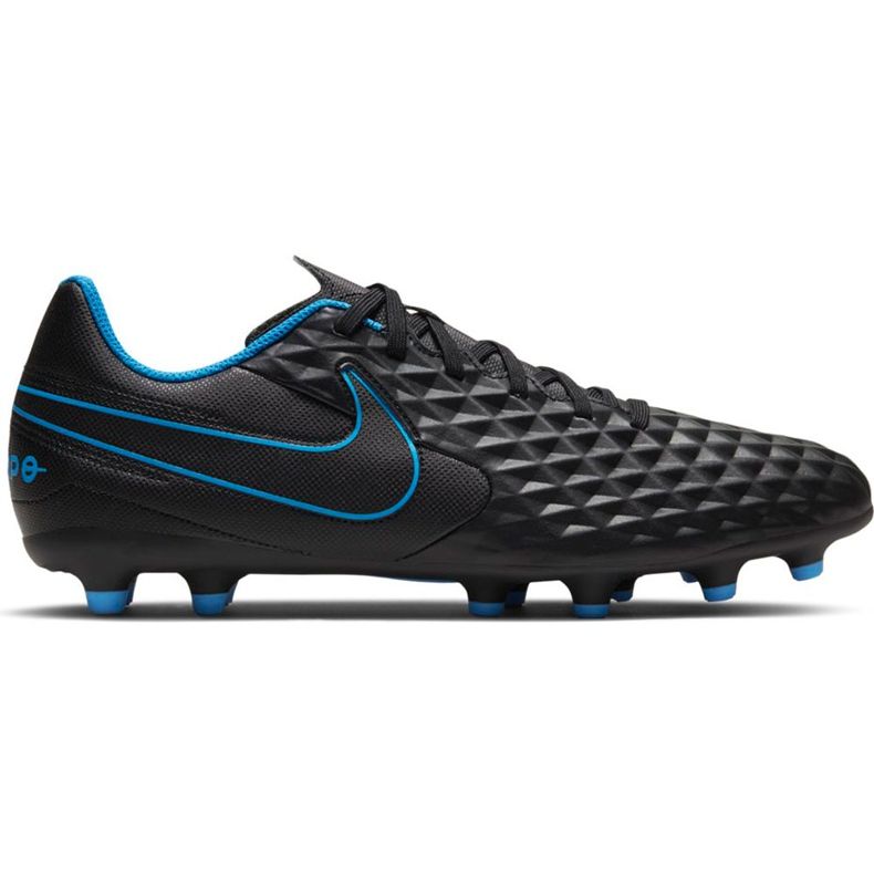 Pantofi de fotbal Nike Tiempo Legend 8 Club FG / MG AT6107 090 negru negru
