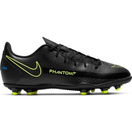 Pantofi de fotbal Nike Phantom Gt Club FG / MG Junior CK8479 090 negru negru Pantofi de fotbal Nike Phantom Gt Club FG / MG Junior CK8479 090 negru negru