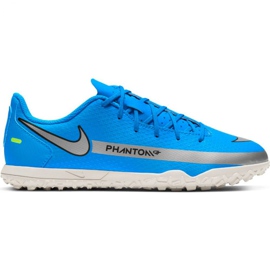Pantofi de fotbal Nike Phantom Gt Club Tf Jr CK8483-400 albastru albastru