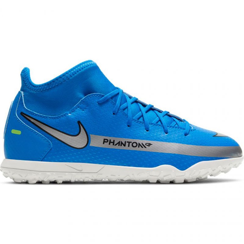 Pantofi de fotbal Nike Phantom Gt Club Df Tf Jr CW6729-400 multicolor albastru