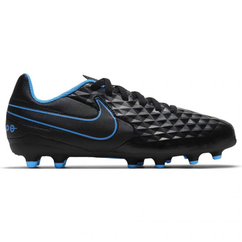 Pantofi de fotbal Nike Tiempo Legend 8 Club FG / MG Jr AT5881-090 negru negru