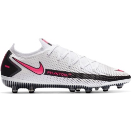 Pantof de fotbal Nike Phantom Gt Elite Ag Pro CK8438 160 alb alb